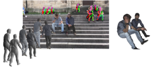 3D  Poses in the Wild Dataset