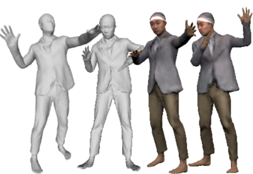 SCANimate: Weakly Supervised Learning of Skinned Clothed Avatar Networks